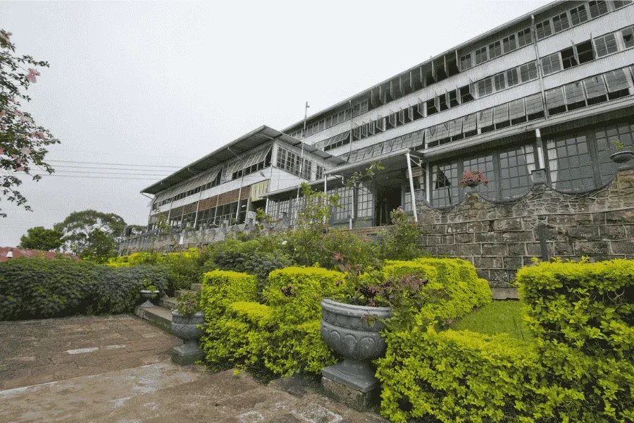 Dambatenne Tea Factory colonial building Haputale Sri Lanka