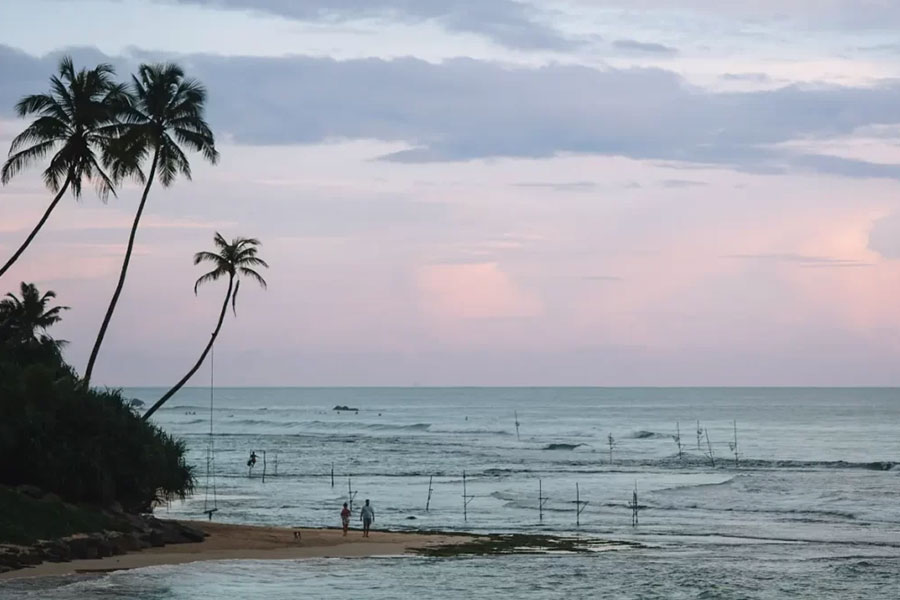 Ahangama Best beaches in South coast of Sri Lanka