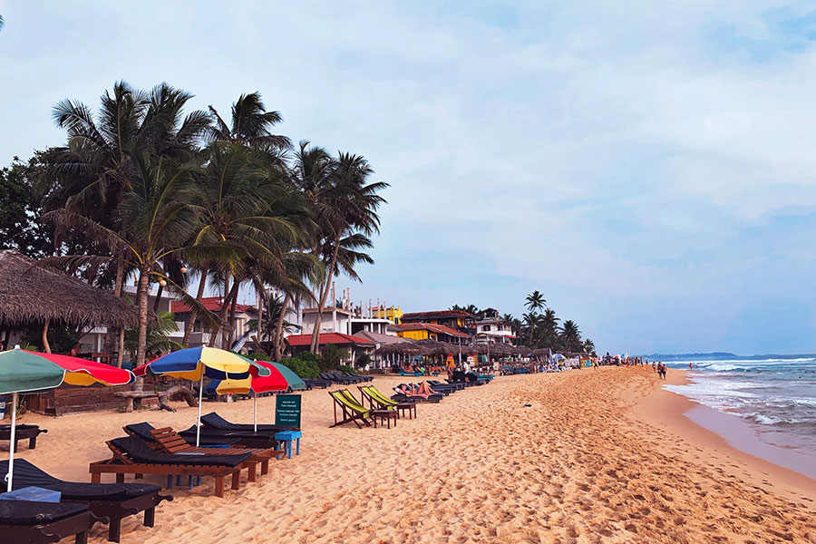 Hikkaduwa Best beaches in South coast of Sri Lanka