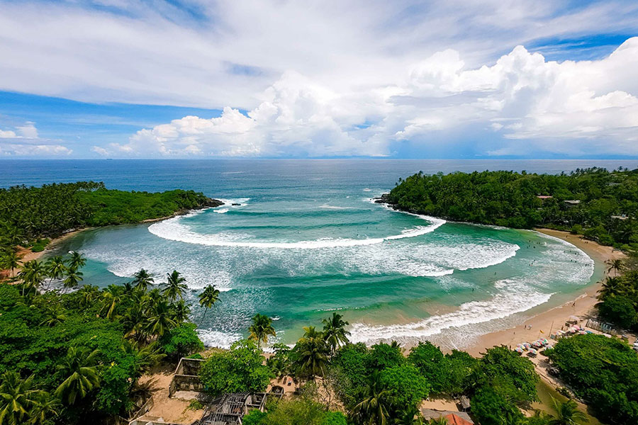 Hiriketiya Best beaches in South coast of Sri Lanka