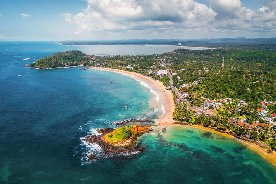 Mirissa Best beaches in South coast of Sri Lanka